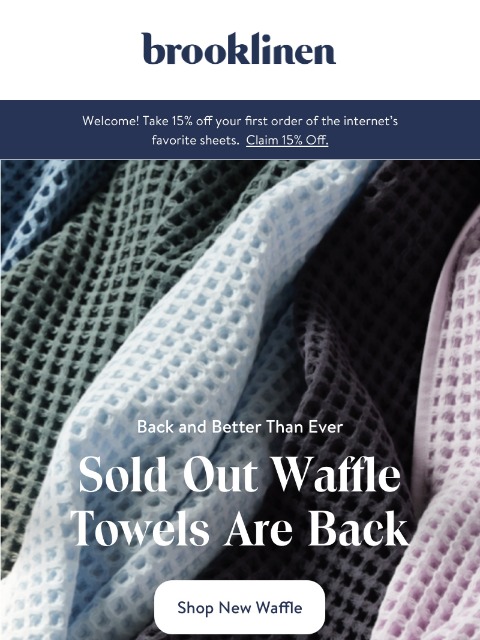 Shop the formerly sold-out Waffle Towels while you can... ͏ ͏ ͏ ͏ ͏ ͏ ͏ ͏ ͏ ͏ ͏ ͏ ͏ ͏ ͏ ͏ ͏ ͏ ͏ ͏ ͏ ͏ ͏ ͏ ͏ ͏ ͏ ͏ ͏ ͏ ͏ ͏ ͏ ͏ ͏ ͏ ͏ ͏ ͏ ͏ ͏ ͏ ͏ ͏ ͏ ͏ ͏ ͏ ͏ ͏ ͏ ͏ ͏ ͏ ͏ ͏ ͏ ͏ ͏ ͏ ͏ ͏ ͏ ͏ ͏ ͏ ͏ ͏ ͏ ͏ ͏ ͏