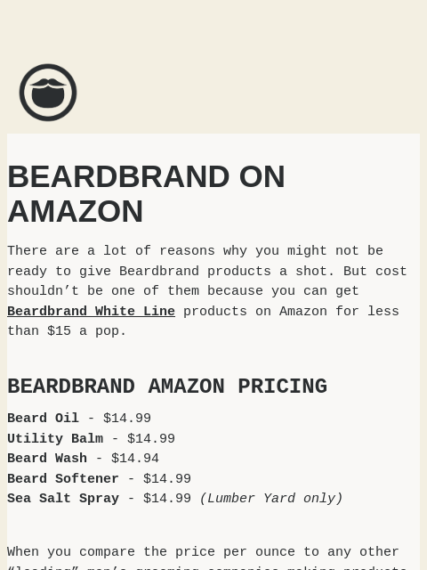 Try Beardbrand for less on Amazon ͏ ͏ ͏ ͏ ͏ ͏ ͏ ͏ ͏ ͏ ͏ ͏ ͏ ͏ ͏ ͏ ͏ ͏ ͏ ͏ ͏ ͏ ͏ ͏ ͏ ͏ ͏ ͏ ͏ ͏ ͏ ͏ ͏ ͏ ͏ ͏ ͏ ͏ ͏ ͏ ͏ ͏ ͏ ͏ ͏ ͏ ͏ ͏ ͏ ͏ ͏ ͏ ͏ ͏ ͏ ͏ ͏ ͏ ͏ ͏ ͏ ͏ ͏ ͏ ͏ ͏ ͏ ͏ ͏ ͏ ͏ ͏ ͏ ͏ ͏ ͏ ͏ ͏ ͏ ͏ ͏ ͏ ͏ ͏