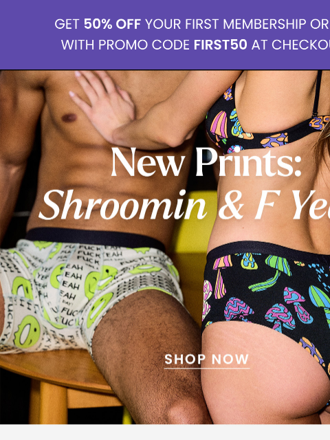 Shop Undies in F Yeah & Shroomin. ͏‌ ͏‌ ͏‌ ͏‌ ͏‌ ͏‌ ͏‌ ͏‌ ͏‌ ͏‌ ͏‌ ͏‌ ͏‌ ͏‌ ͏‌ ͏‌ ͏‌ ͏‌ ͏‌ ͏‌ ͏‌ ͏‌ ͏‌ ͏‌ ͏‌ ͏‌ ͏‌ ͏‌ ͏‌ ͏‌ ͏‌ ͏‌ ͏‌ ͏‌ ͏‌ ͏‌ ͏‌ ͏‌ ͏‌ ͏‌ ͏‌ ͏‌ ͏‌ ͏‌ ͏‌ ͏‌ ͏‌ ͏‌ ͏‌ ͏‌ ͏‌ ͏‌ ͏‌ ͏‌