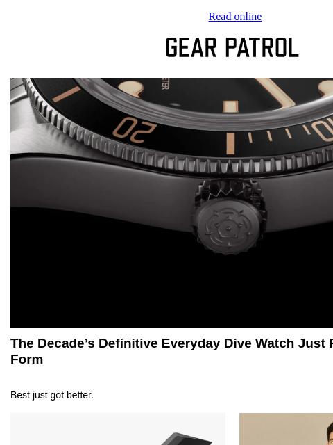 beehiiv newsletter: The Everyday Dive Watch of the Decade Levels Up