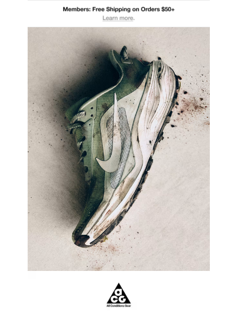 nike newsletter: Meet the ACG Pegasus Trail