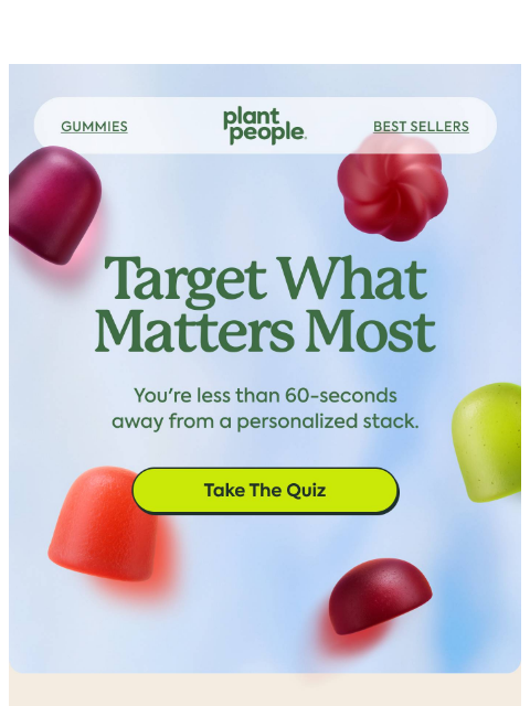 plantpeople newsletter: Not sure which Wonder formula is right for you?