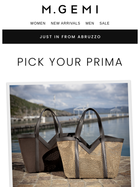 mgemi newsletter: New Bag Alert! Meet The Prima