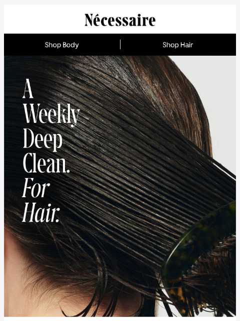 necessaire newsletter: Detox or Shampoo?