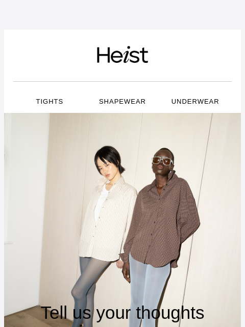 heist-studios newsletter: £10 for your thoughts
