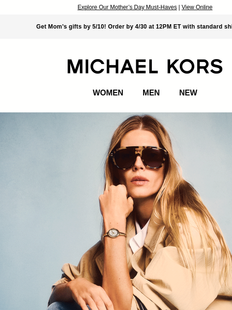 michaelkorsmail newsletter: Gifts For Superstar Moms 💫