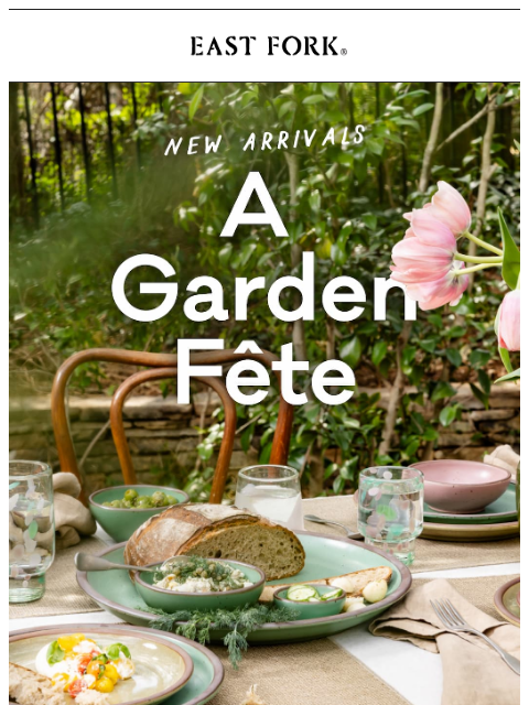 eastfork newsletter: The full spring collection is here