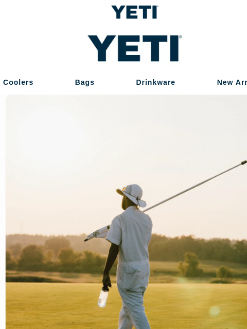 yeti newsletter: Golf Gear Made For Champions