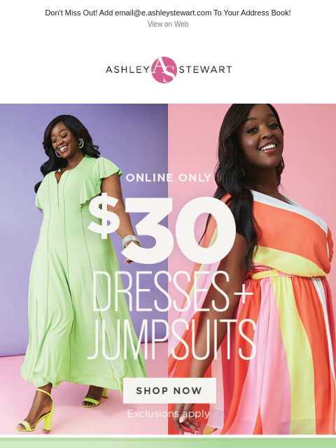 $30 dresses, 40% off new arrivals and more! ‌ ‌ ‌ ‌ ‌ ‌ ‌ ‌ ‌ ‌ ‌ ‌ ‌ ‌ ‌ ‌ ‌ ‌ ‌ ‌ ‌ ‌ ‌ ‌ ‌ ‌ ‌ ‌ ‌ ‌ ‌ ‌ ‌ ‌ ‌ ‌ ‌ ‌ ‌ ‌ ‌ ‌ ‌ ‌ ‌ ‌ ‌ ‌ ‌ ‌ ‌ ‌ ‌ ‌ ‌ ‌ ‌ ‌ ‌ ‌ ‌ ‌ ‌ ‌ ‌ ‌ ‌ ‌ ‌ ‌ ‌ ‌ ‌ ‌ ‌ ‌ ‌ ‌ ‌