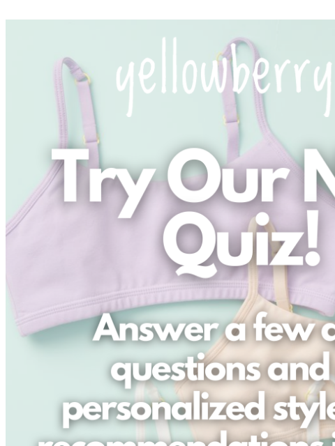 yellowberrycompany newsletter: QUIZ TIME
