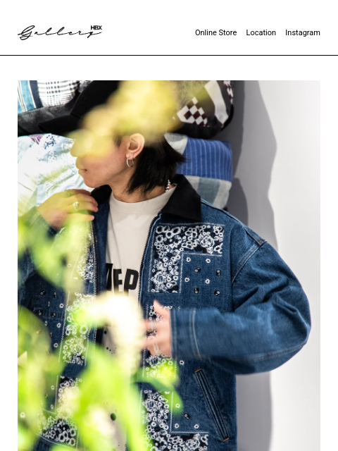 hbx newsletter: New Arrivals from NÒMARHYTHM TEXTILE