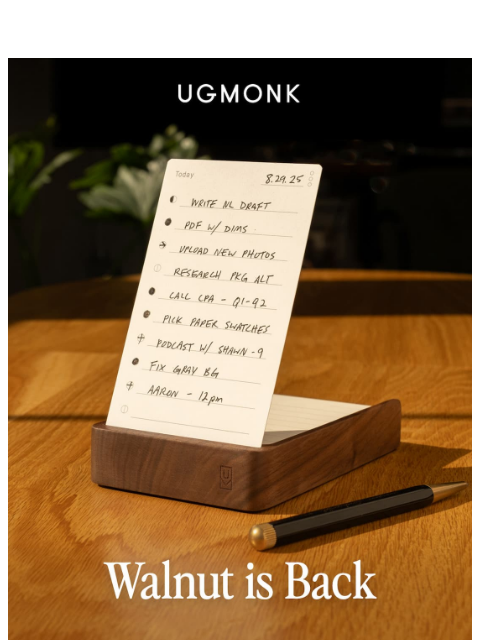 ugmonk newsletter: The one that started it all