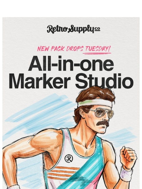 retrosupply newsletter: Coming soon, an all-in-one Marker Studio