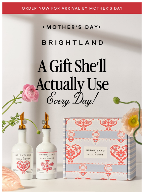 brightland newsletter: A Thoughtful Gift for Mom