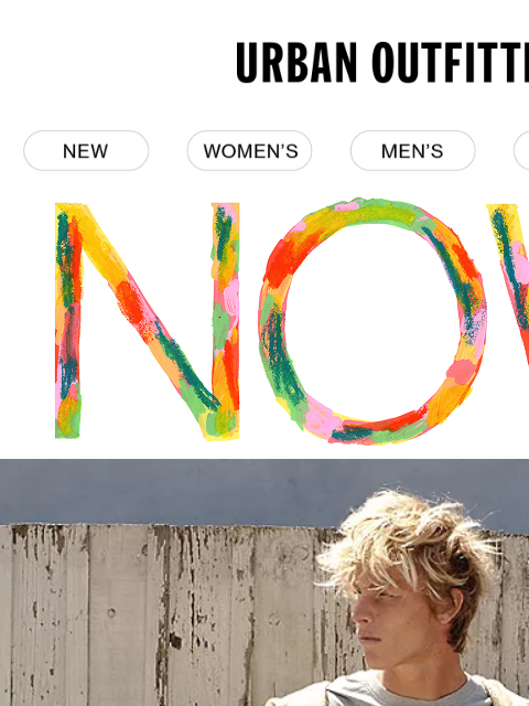 urbanoutfitters newsletter: Fits for everywhere you’re going this spring