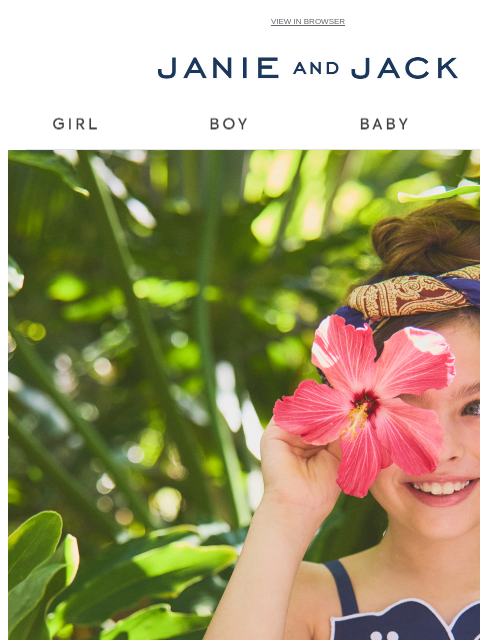 janieandjack newsletter: New embroidered dresses + 20% off