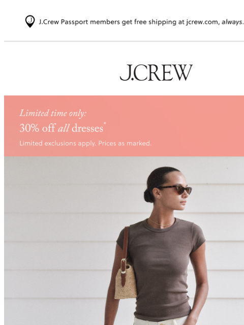 jcrew newsletter: A new linen pant with denim appeal