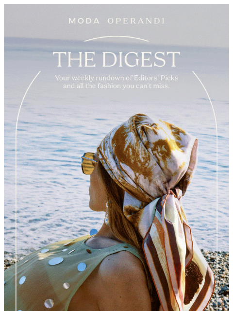 modaoperandi newsletter: Feels like summer…