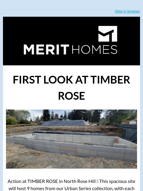 merithomesinc newsletter: 9 New Homes Coming to Kirkland Later This Year!