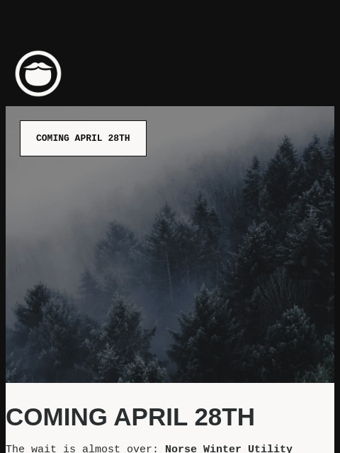 beardbrand newsletter: New Arrivals Coming This Month