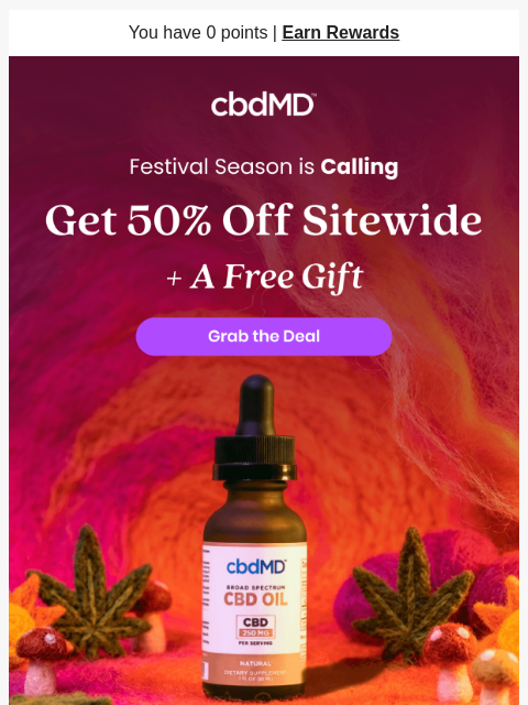 cbdmd newsletter: Our 420 Sale Is Fired Up and So Are We