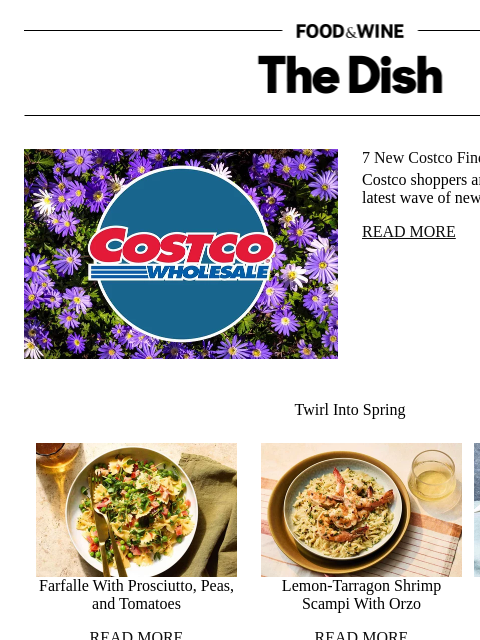 foodandwine newsletter: 7 New Costco Finds to Try Before They Sell Out