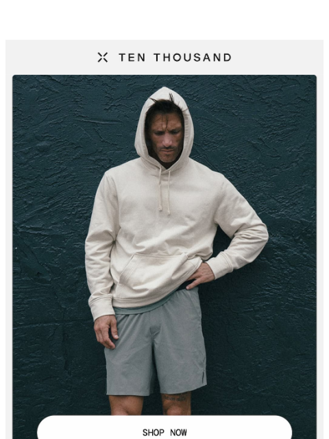 tenthousand newsletter: Just Dropped: Sweats For Spring