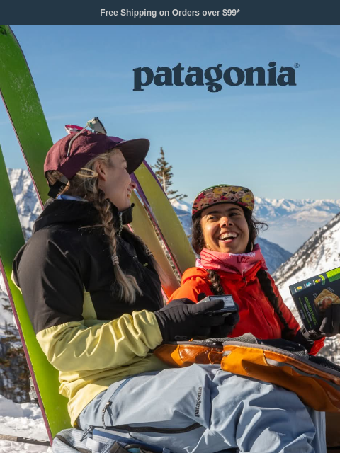 patagonia newsletter: Food and beer now at Patagonia.com