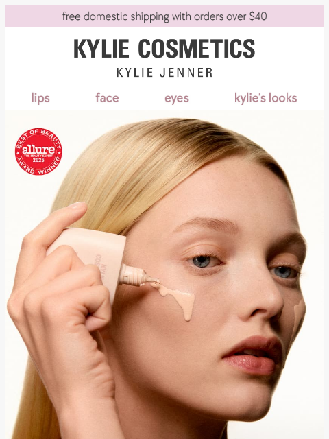 kyliecosmetics newsletter: the viral skin tint ⭐