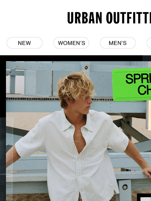 urbanoutfitters newsletter: New spring fits from BDG & Standard Cloth