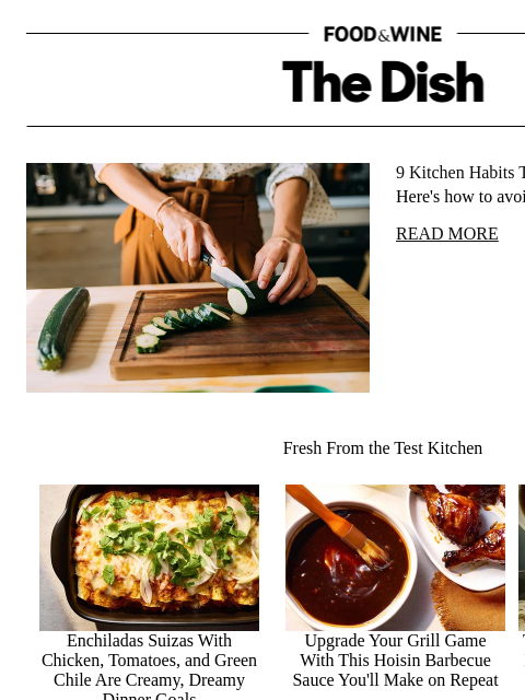 foodandwine newsletter: 9 Kitchen Habits That Annoy Professional Chefs