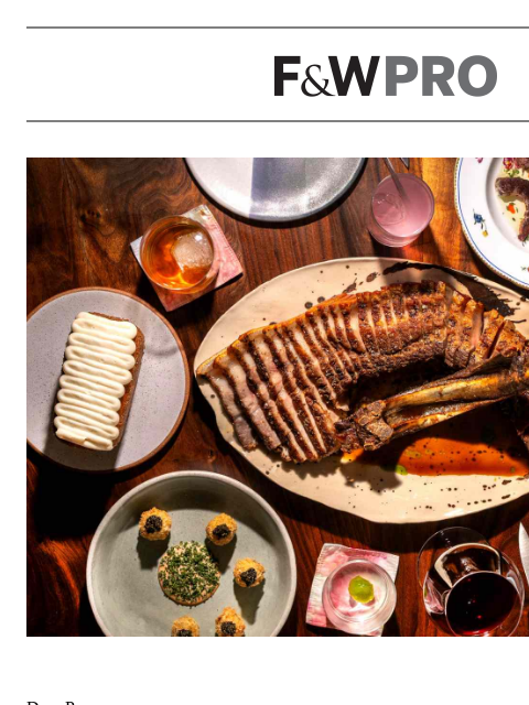 foodandwine newsletter: The Best Restaurant in America Is…