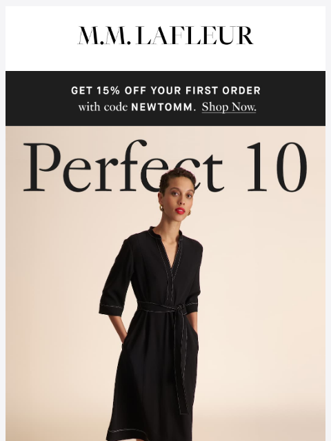 mmlafleur newsletter: “10/10, no notes!”