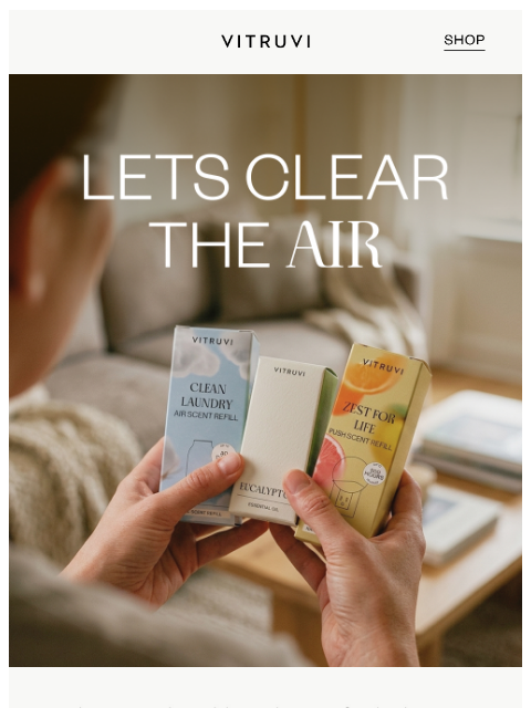 vitruvi newsletter: Buy 2, Get 1 FREE: The Most Refreshing Scents 🌊