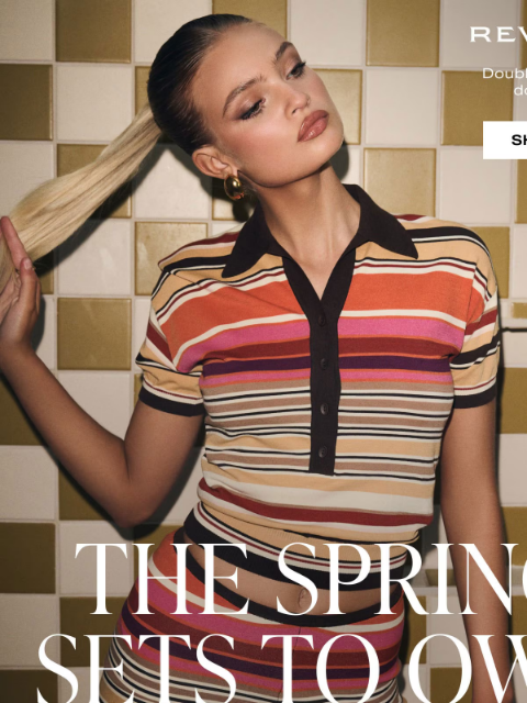 revolve newsletter: The Striped Set Every It Girl Is Buying