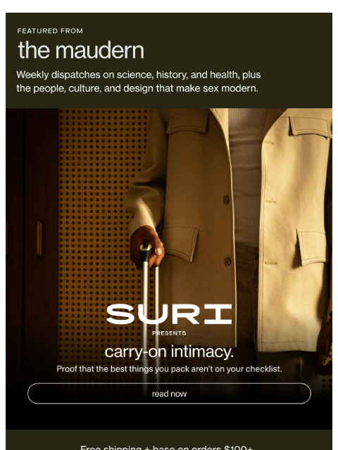 getmaude newsletter: the maudern.