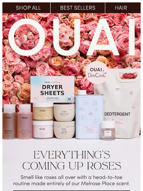 theouai newsletter: Just a little rose to take the edge off