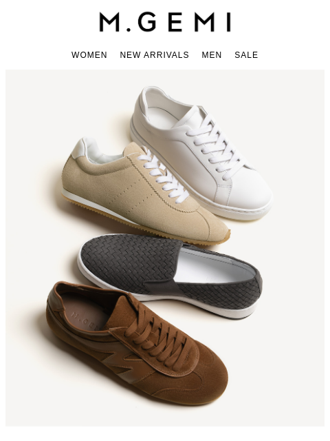 mgemi newsletter: Travel-Tested Sneakers
