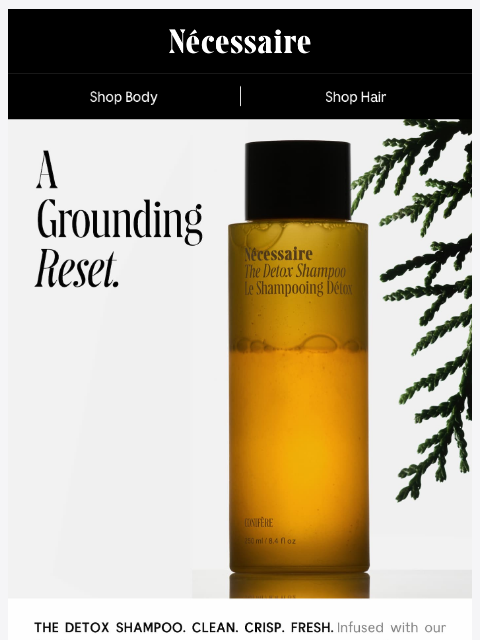 necessaire newsletter: Clean Roots Start Here