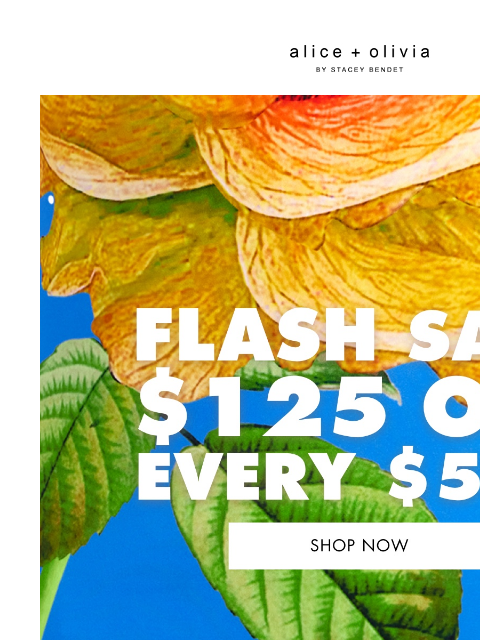 Shop all your spring faves NOW! ‌ ‌ ‌ ‌ ‌ ‌ ‌ ‌ ‌ ‌ ‌ ‌ ‌ Header Logo *TAKE $125 OFF EVERY $500 YOU SPEND. EXCLUSIONS APPLY. ONLY ITEMS MARKED WITH "FLASH SALE" ARE ELIGIBLE FOR THE PROMOTION