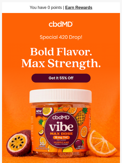 cbdmd newsletter: Happy 420 and Happy Savings Day 🌿