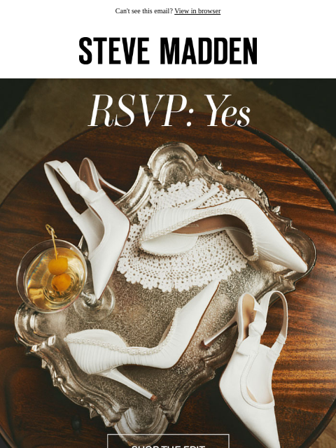 stevemadden newsletter: Got Plans? We’ve Got Looks