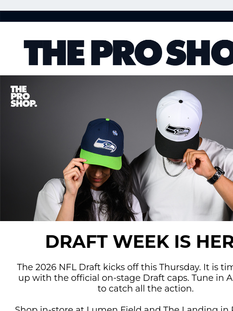 seahawksemail newsletter: Draft Week Is Here!