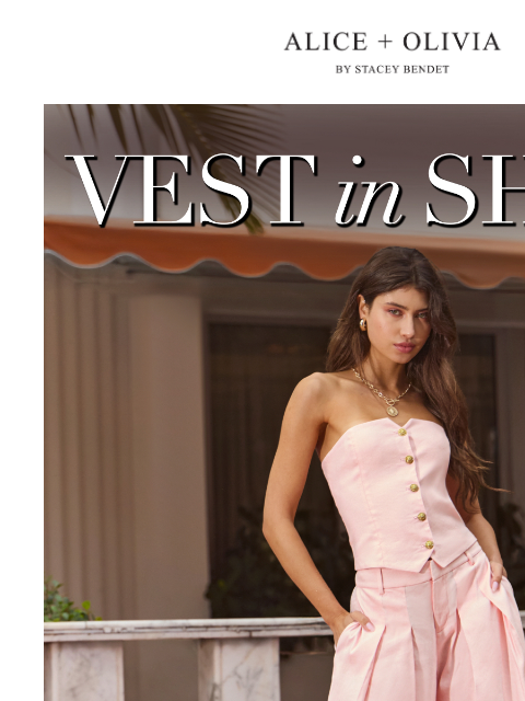 aliceandolivia newsletter: Spring's Cool Girl Uniform