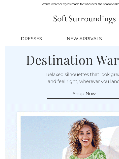 softsurroundings newsletter: Sunshine Days