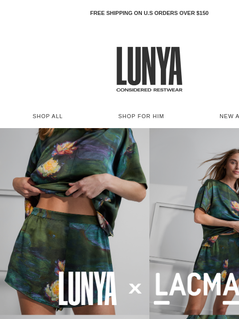 lunya newsletter: Sold Out Once Before.