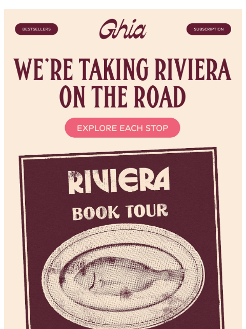 drinkghia newsletter: The Official Book Tour