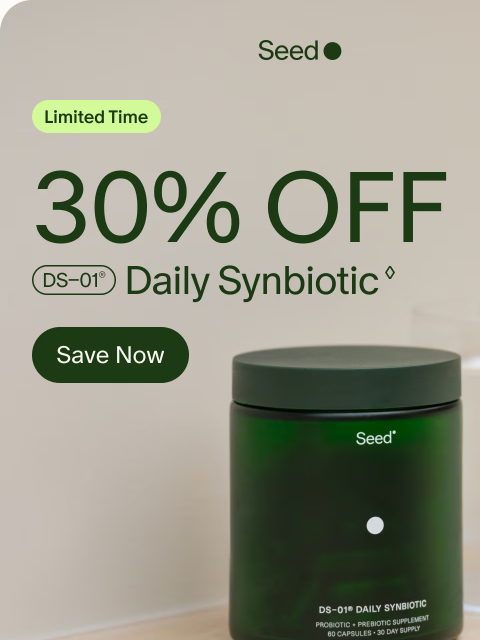 seed newsletter: 30% off won’t last long.