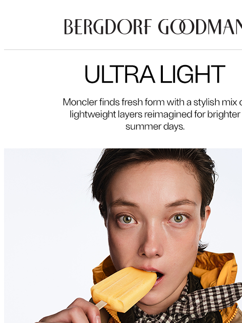 bergdorfgoodman newsletter: Spotlight: Moncler