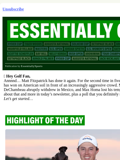 beehiiv newsletter: Pro Feeds Off Hostile U.S. Fans